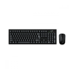 Kit Genius Teclado Y Mouse Km-8101 Wireless Negro