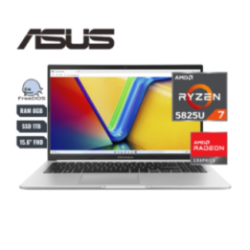 Notebook ASUS M1502Ya-Bq840 AMD Ryzen 7 5825U/Memoria RAM 12Gb / Disco Sólido 1Tb SSD/Pantalla 15.6 FHD/Mouse/No