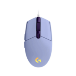 Mouse Logitech Gamer G203 USB RGB Purple