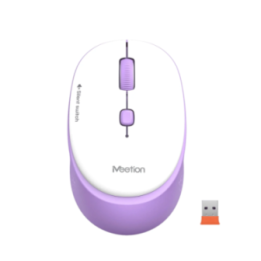 Mouse Meetion Wireless Mt-R571 Purple
