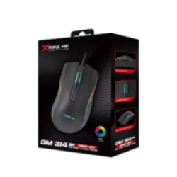 Mouse Xtrike-Me Gaming Gm-314 White RGB USB