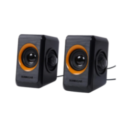 Parlante Sonicgear Quatro 2 Orange USB/3.5Mm 6W