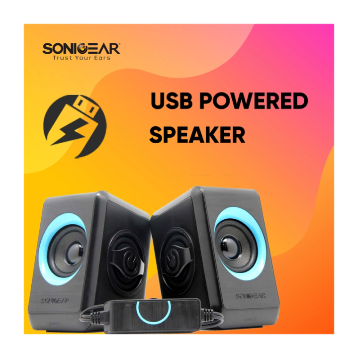 Parlante Sonicgear Quatro 2 Turquilla USB/3.5Mm 6W