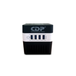 Regulador Cdp Avr-604 4 Tomas 600Va + 4 USB