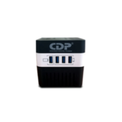 Regulador Cdp Avr-604 4 Tomas 600Va + 4 USB