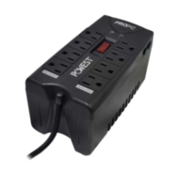 Regulador De Voltaje Powest Propc-1000 8 Tomas