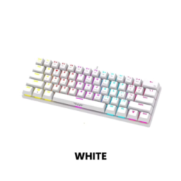 Teclado Mecanico Armaggeddon Mka-1C Core White