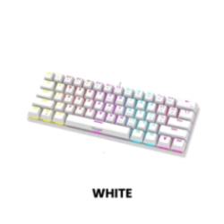 Teclado Mecanico Armaggeddon Mka-1C Core White
