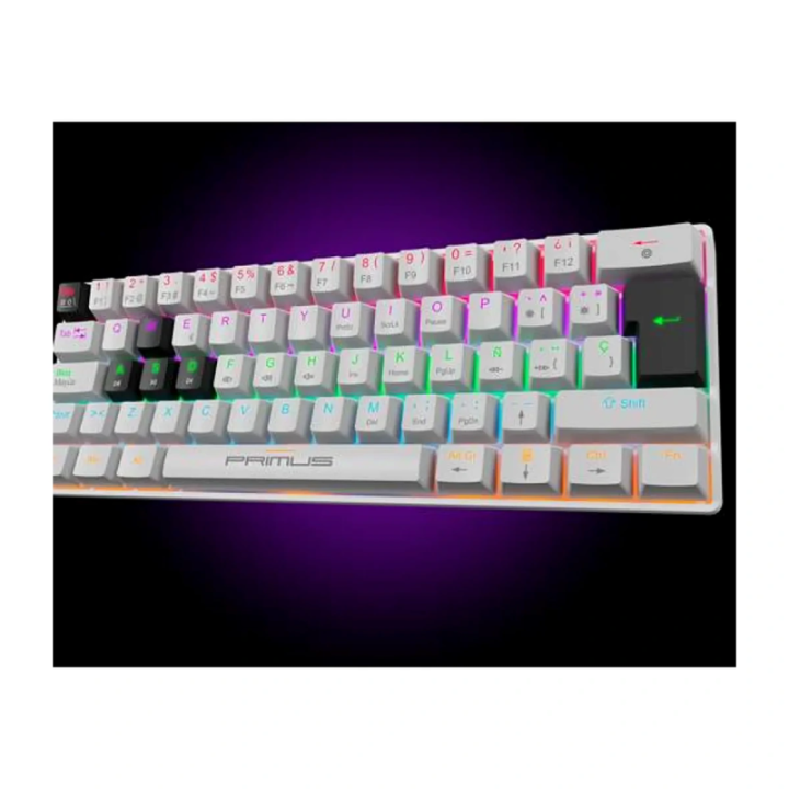 Teclado Primus Ballista 61T Pks-060W-S Mecanico USB
