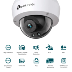 Camara TP-Link Vigi C220I Domo 2Mp