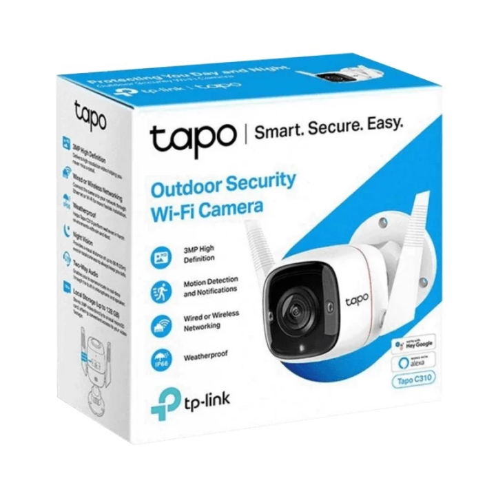 Camara TP-Link Tapo C310 Wi-Fi 3Mp Vision Nocturna