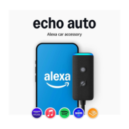 Amazon Alexa Echo Auto Parlante Black