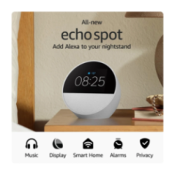 Amazon Alexa Echo Spot 840268922870
